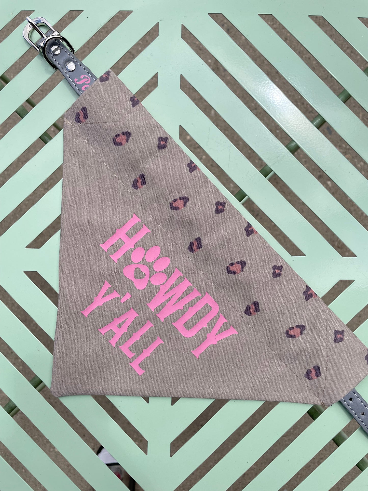 H🐾wdy Y’All Reversible Dog Bandana