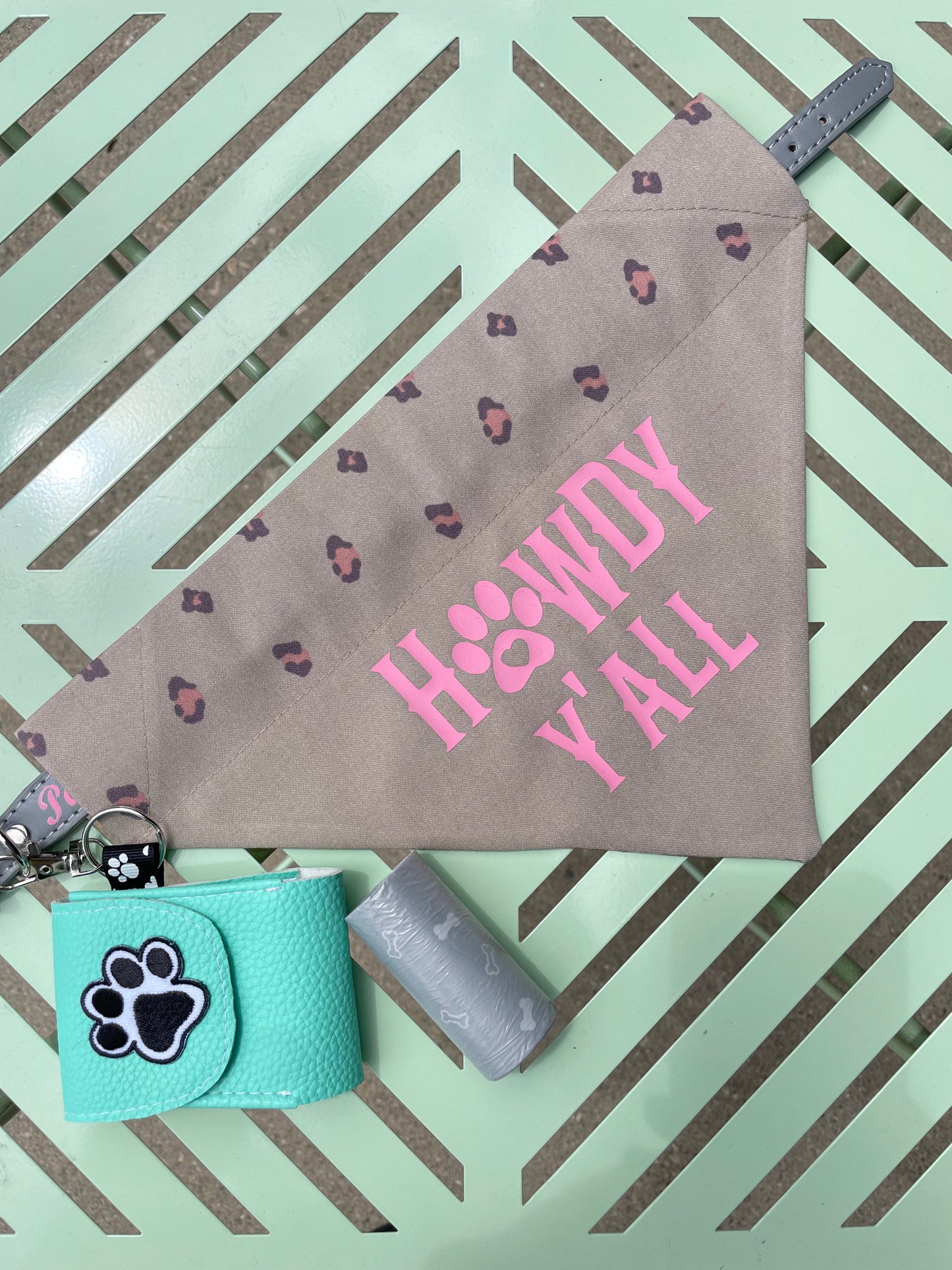 H🐾wdy Y’All Reversible Dog Bandana