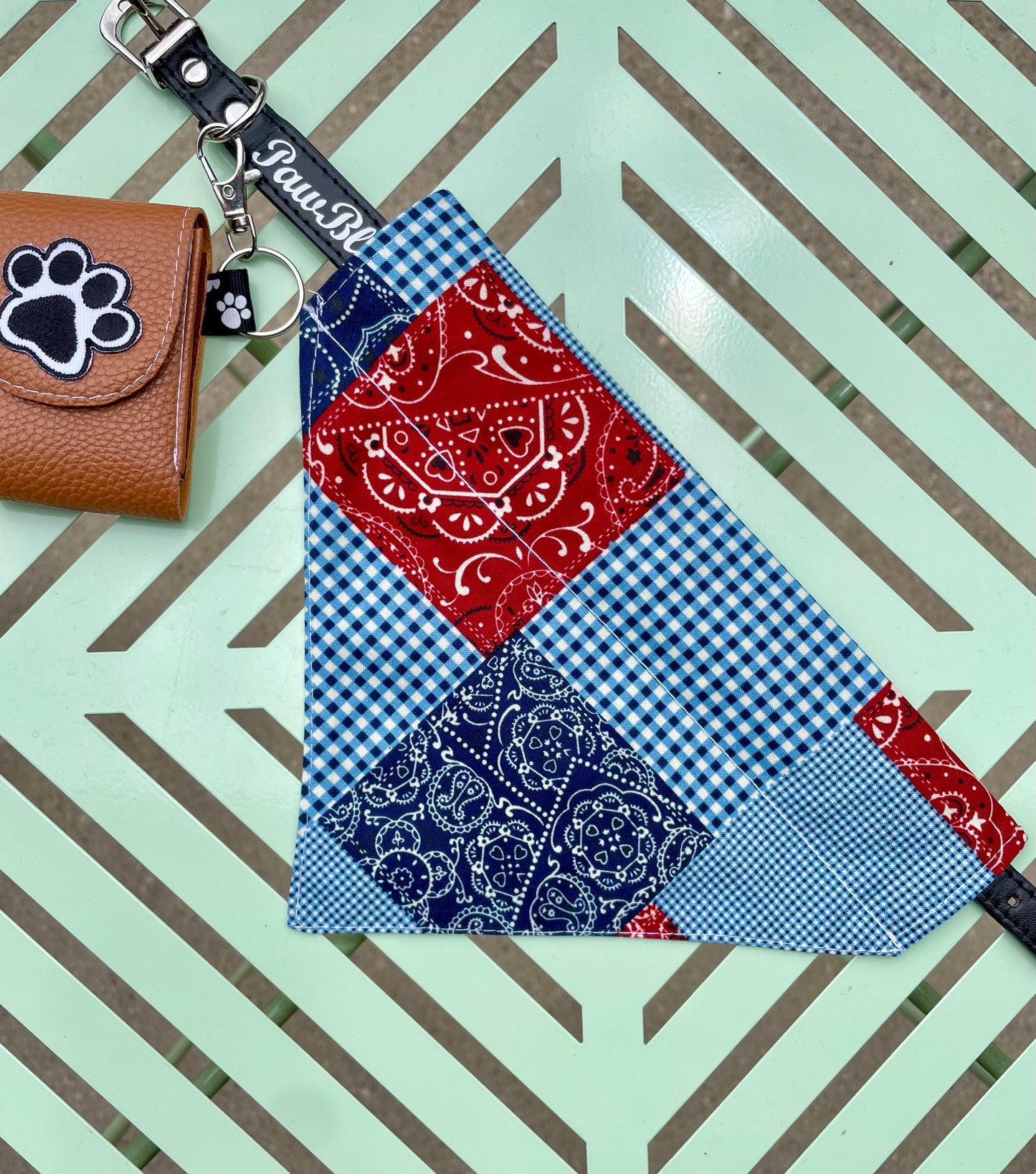 Paw Ranger Reversible Dog Bandana 🐾🤠