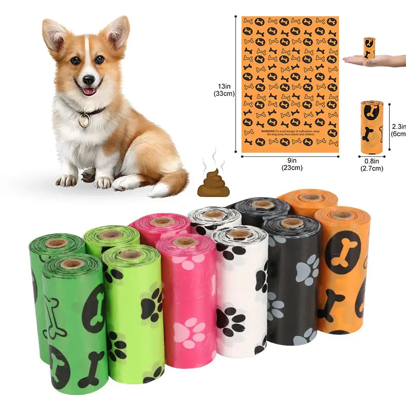 PAW BLVD Dog Poop Bags Essentials