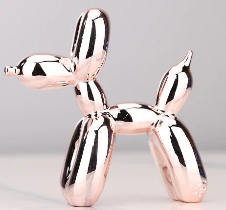 Metallic Balloon Dog Sculpture Collection