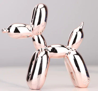 Metallic Balloon Dog Sculpture Collection