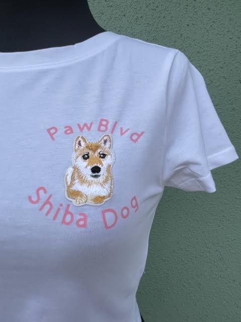 Super Stretch Baby Tee Shiba Dog