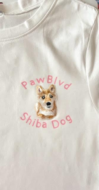 Super Stretch Baby Tee Shiba Dog