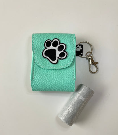Fancy Faux Leather Dog Poop Holder -Cutest Paw Ever
