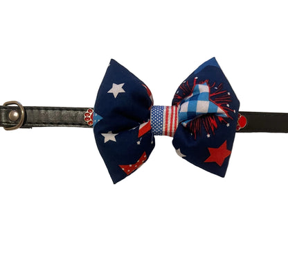 Patriotic Collar Bow Tie