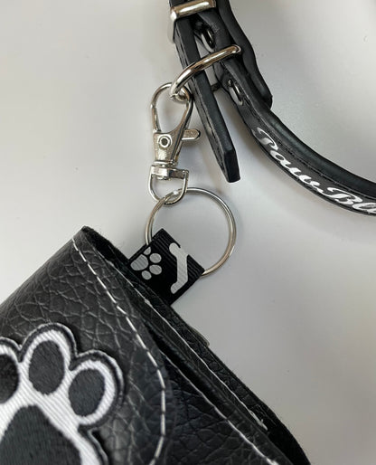 Fancy Faux Leather Dog Poop Holder -Cutest Paw Ever