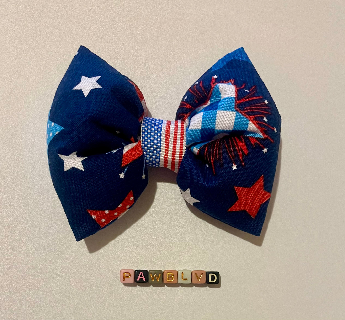 Patriotic Collar Bow Tie