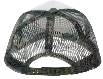 I Love Dogs Camo Trucker Hat