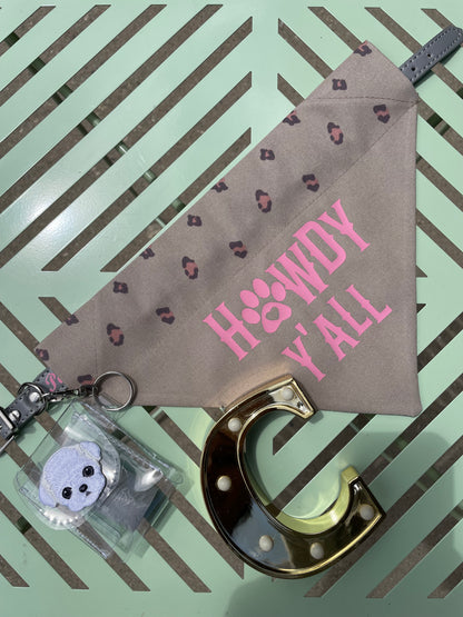 Howdy Y’All Reversible Dog Bandana