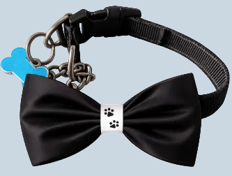 Luxe Paw Bow Tie - Black Tie Ready