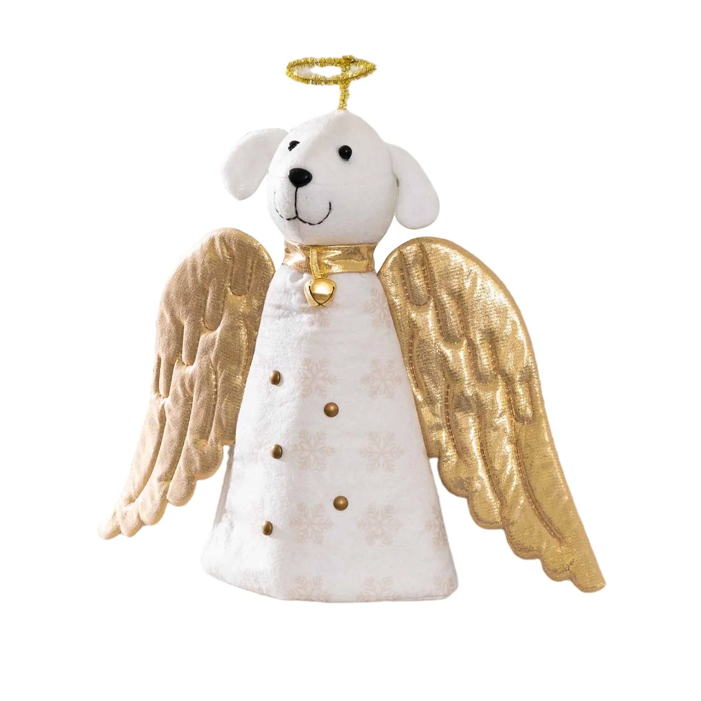 Angel Dog Xmas Tree Decoration